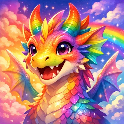 A vibrant and colorful abstract avatar of an animal with geometric patterns, suitable for a profile picture.