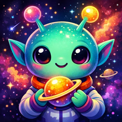 A vibrant, abstract geometric avatar featuring an array of colorful shapes and patterns arranged in a unique, eye-catching de